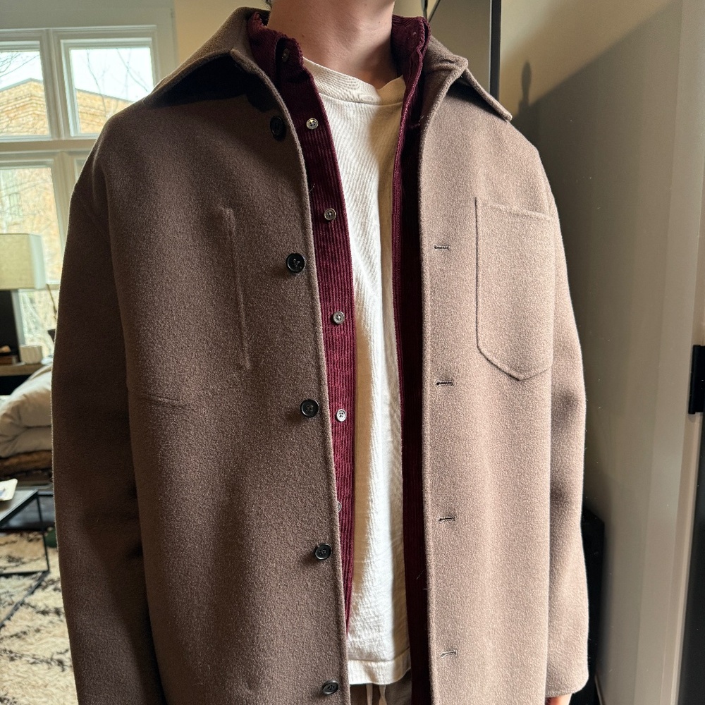 ACNE STUDIOS OVERSIZED WOOL COAT